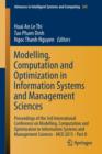 Image for Modelling, Computation and Optimization in Information Systems and Management Sciences : Proceedings of the 3rd International Conference on Modelling, Computation and Optimization in Information Syste