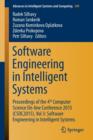 Image for Software Engineering in Intelligent Systems : Proceedings of the 4th Computer Science On-line Conference 2015 (CSOC2015), Vol 3: Software Engineering in Intelligent Systems