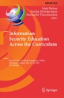 Image for Information security education across the curriculum: 9th IFIP WG 11.8 World Conference, WISE 9, Hamburg, Germany, May 26-28, 2015, Proceedings : 453