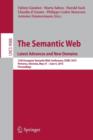 Image for The Semantic Web. Latest Advances and New Domains