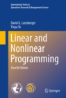 Image for Linear and nonlinear programming