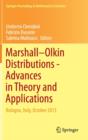 Image for Marshall  Olkin Distributions - Advances in Theory and Applications