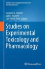 Image for Studies on experimental toxicology and pharmacology