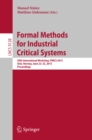 Image for Formal Methods for Industrial Critical Systems: 20th International Workshop, FMICS 2015 Oslo, Norway, June 22-23, 2015 Proceedings