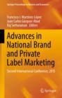Image for Advances in national brand and private label marketing  : Second International Conference, 2015