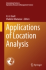 Image for Applications of location analysis