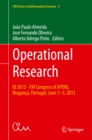 Image for Operational Research: IO 2013 - XVI Congress of APDIO, Braganca, Portugal, June 3-5, 2013 : 4