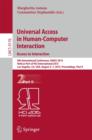 Image for Universal Access in Human-Computer Interaction. Access to Interaction