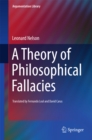 Image for Theory of Philosophical Fallacies