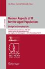 Image for Human Aspects of IT for the Aged Population. Design for Everyday Life