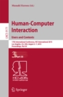 Image for Human-computer interaction.: 17th International Conference, HCI International 2015, Los Angeles, CA, USA, August 2-7, 2015, Proceedings (Users and contexts) : 9171