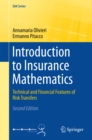Image for Introduction to insurance mathematics: technical and financial features of risk transfers