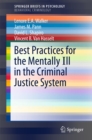 Image for Best Practices for the Mentally Ill in the Criminal Justice System