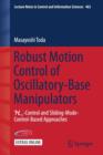Image for Robust Motion Control of Oscillatory-Base Manipulators