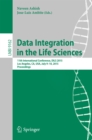 Image for Data integration in the life sciences: 11th International Conference, DILS 2015, Los Angeles, CA, USA, July 9-10, 2015, Proceedings : 9162