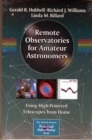 Image for Remote observatories for amateur astronomers  : using high-powered telescopes from home