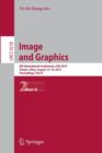 Image for Image and Graphics : 8th International Conference, ICIG 2015, Tianjin, China, August 13-16, 2015, Proceedings, Part II