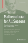 Image for Mathematician for all seasons