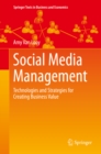 Image for Social media management: technologies and strategies for creating business value