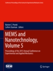 Image for MEMS and Nanotechnology, Volume 5: Proceedings of the 2015 Annual Conference on Experimental and Applied Mechanics