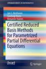Image for Certified Reduced Basis Methods for Parametrized Partial Differential Equations