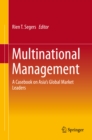 Image for Multinational management: a casebook on Asia&#39;s global market leaders