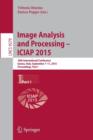 Image for Image Analysis and Processing — ICIAP 2015