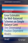 Image for Error Estimates for Well-Balanced Schemes on Simple Balance Laws: One-Dimensional Position-Dependent Models