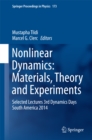 Image for Nonlinear dynamics: materials, theory and experiments : selected lectures, 3rd Dynamic Days South America, Valparaiso, 3-7 November 2014