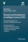 Image for Research and Development in Intelligent Systems XXXII
