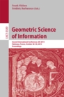 Image for Geometric science of information: second international conference, GSI 2015, Palaiseau, France, October 28-30, 2015 : proceedings