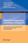 Image for Model-driven engineering and software development  : Second International Conference, MODELSWARD 2014, Lisbon, Portugal, January 7-9, 2014, revised selected papers