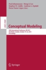 Image for Conceptual modeling  : 34th International Conference, ER 2015, Stockholm, Sweden, October 19-22, 2015, proceedings