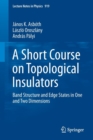 Image for A Short Course on Topological Insulators
