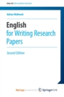 Image for English for Writing Research Papers