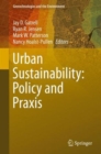 Image for Urban sustainability  : policy and praxis