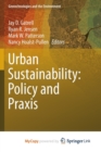Image for Urban Sustainability: Policy and Praxis