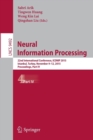 Image for Neural information processing  : 22nd International Conference, ICONIP 2015, November 9-12, 2015, proceedingsPart IV