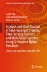 Image for Analysis and Identification of Time-Invariant Systems, Time-Varying Systems, and Multi-Delay Systems using Orthogonal Hybrid Functions: Theory and Algorithms with MATLAB(R)