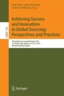 Image for Achieving Success and Innovation in Global Sourcing: Perspectives and Practices