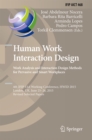 Image for Human Work Interaction Design. Work Analysis and Interaction Design Methods for Pervasive and Smart Workplaces: 4th IFIP 13.6 Working Conference, HWID 2015, London, UK, June 25-26, 2015, Revised Selected Papers