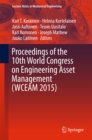 Image for Proceedings of the 10th World Congress on Engineering Asset Management (WCEAM 2015)