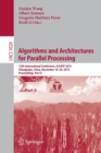 Image for Algorithms and architectures for parallel processing  : 15th International Conference, ICA3PP 2015, Zhangjiajie, China, November 18-20, 2015, proceedingsPart II