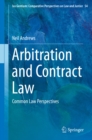 Image for Arbitration and Contract Law: Common Law Perspectives