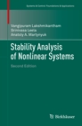 Image for Stability Analysis of Nonlinear Systems