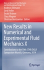 Image for New results in numerical and experimental fluid mechanics X  : contributions to the 19th STAB/DGLR Symposium, Munich, Germany, 2014