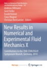 Image for New Results in Numerical and Experimental Fluid Mechanics X : Contributions to the 19th STAB/DGLR Symposium Munich, Germany, 2014 