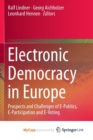 Image for Electronic Democracy in Europe