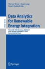 Image for Data analytics for renewable energy integration  : Third ECML PKDD Workshop, DARE 2015, Porto, Portugal, September 11, 2015