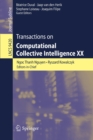 Image for Transactions on Computational Collective Intelligence XX